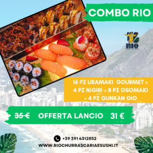 Combo RIO da asporto o delivery